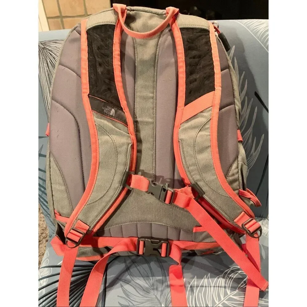 THE NORTH FACE rock ridge gray School Work HIKE CAMP DAY Backpack